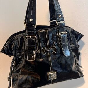 Dooney & Bourke Chiara patent leather bag